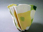 Rondo 2, Bone china folded form  - Private collection