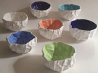 Medium bone china crumples h8cms