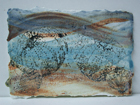 Sea Urchins, Print and Glaze on Porcelain - Private collection